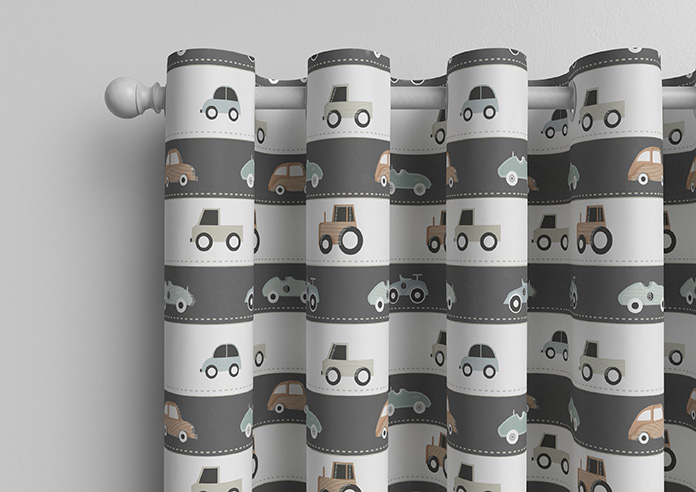 Brum Brum, Vintage - Made to Measure Curtains - Image 12